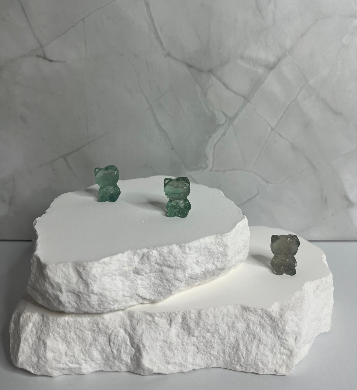 Hello Kitty Regenbogen Fluorit