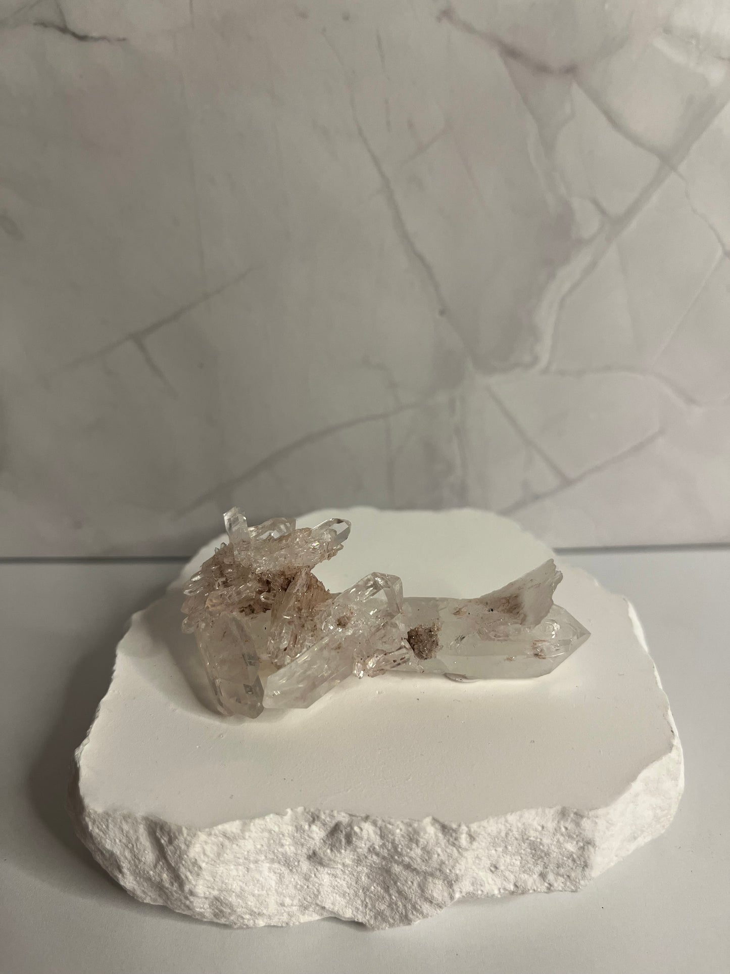 Rosa Lemurian Quarz Spitze