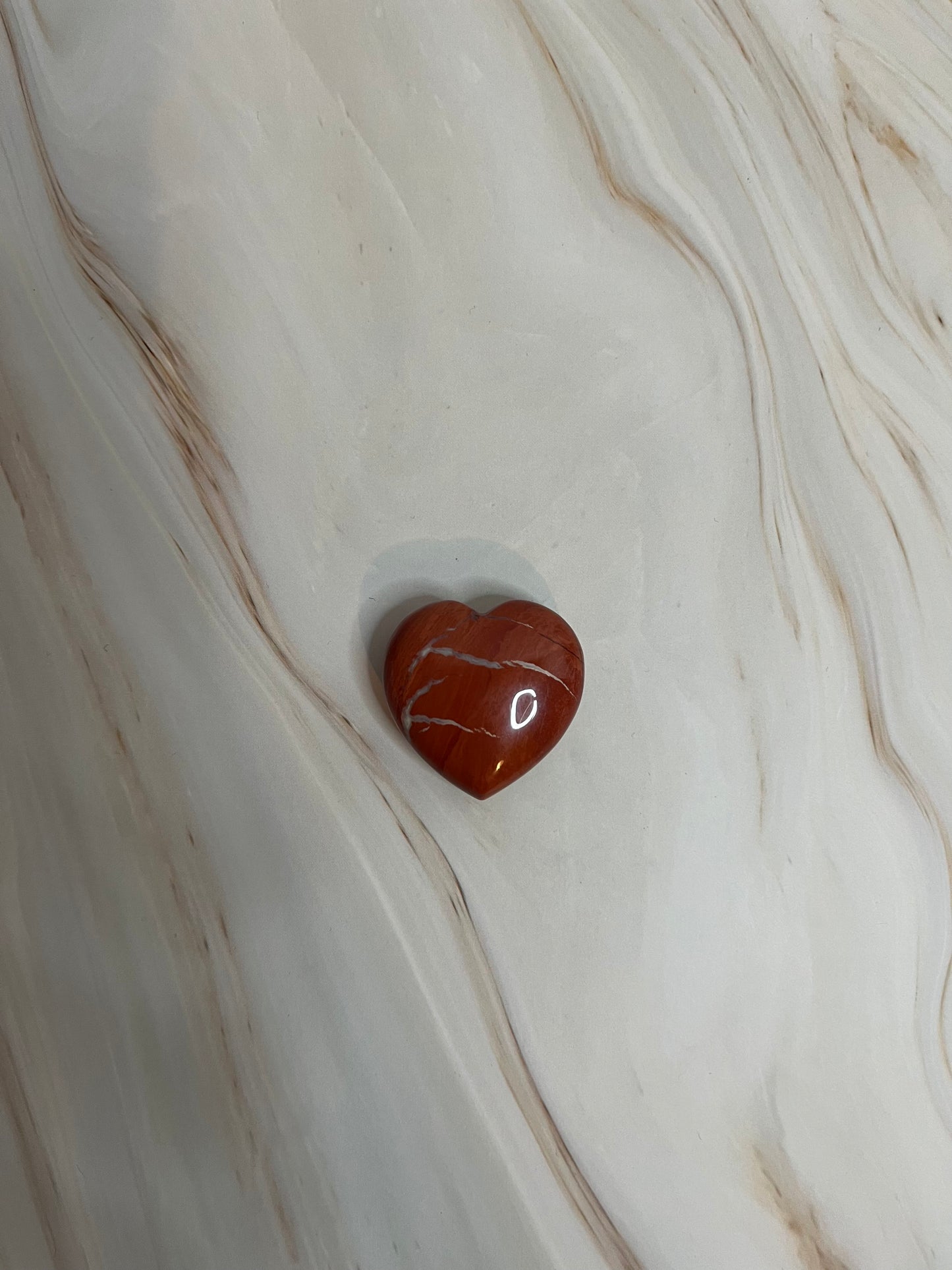 Herz Roter Jaspis