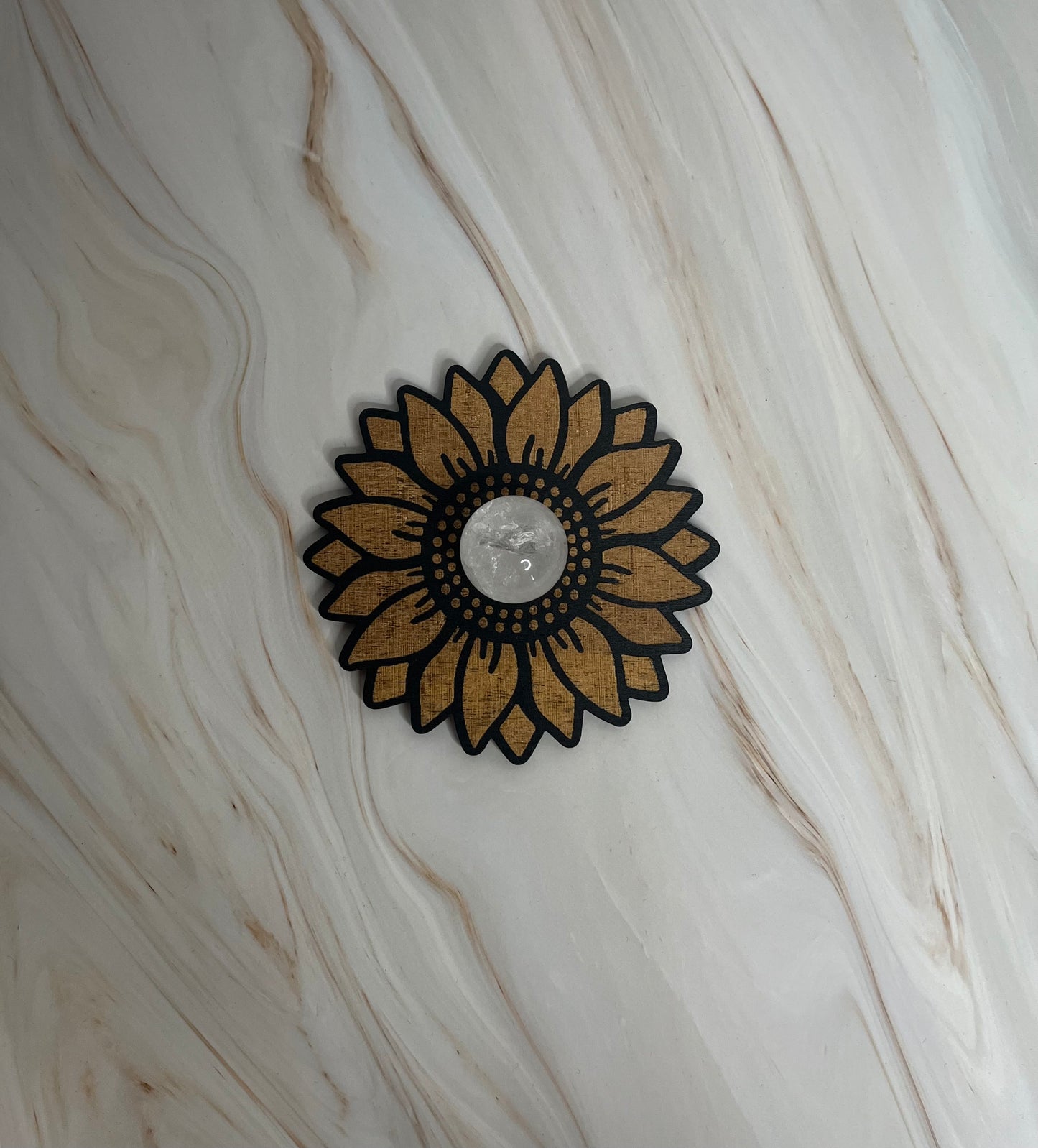 Sonnenblume Kugelhalterung