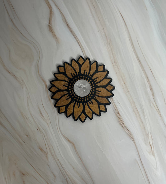 Sonnenblume Kugelhalterung