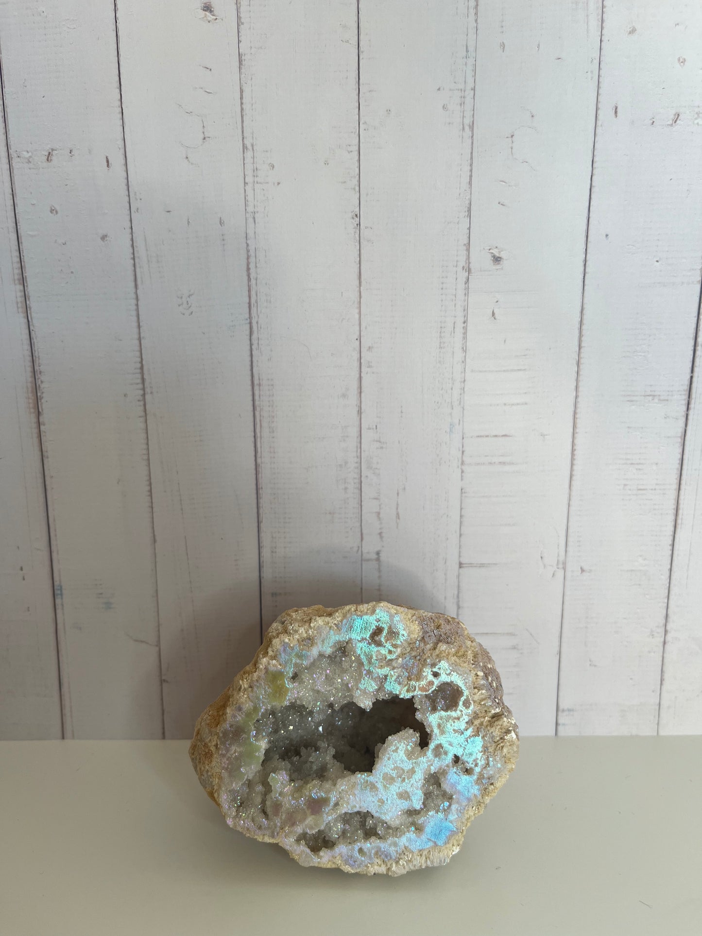 Angel Aura Quarz Geode