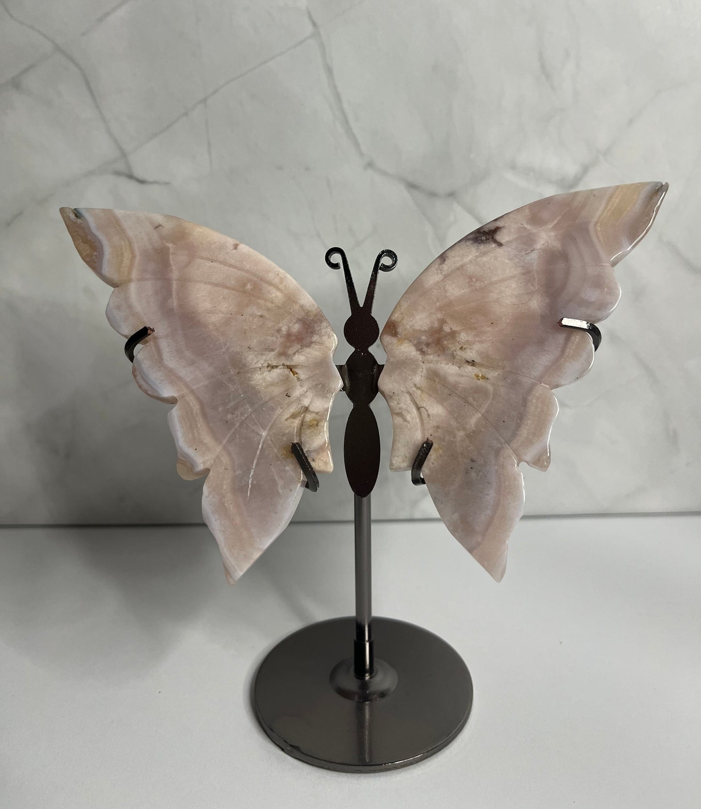 Schmetterling Blumenachat
