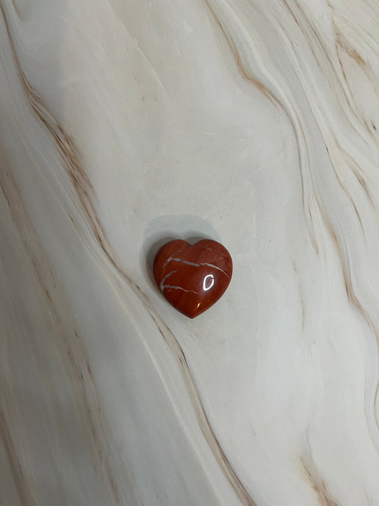 Herz Roter Jaspis